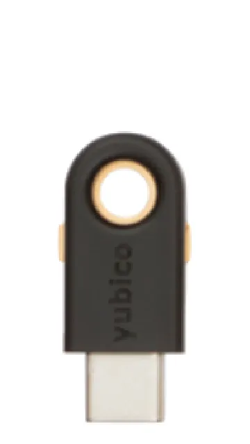 Yubikey 5C 製品画像 機能比較